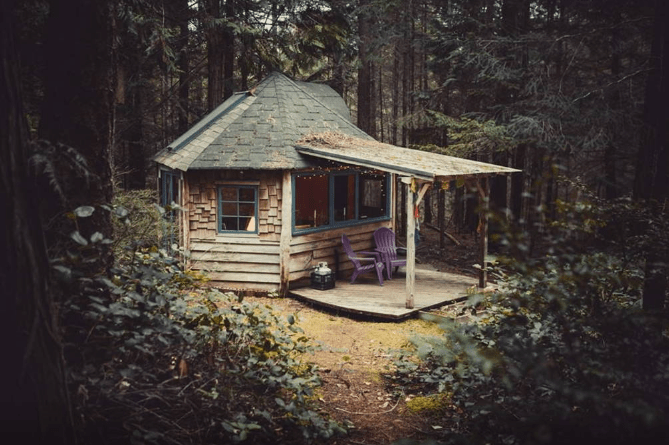 Galiano Island cabin