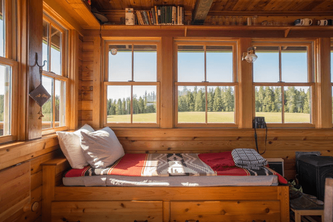 Fire lookout tower