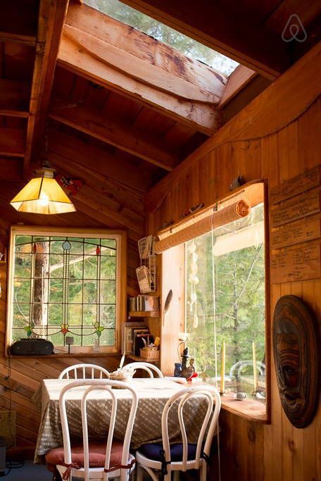 Room with skylight