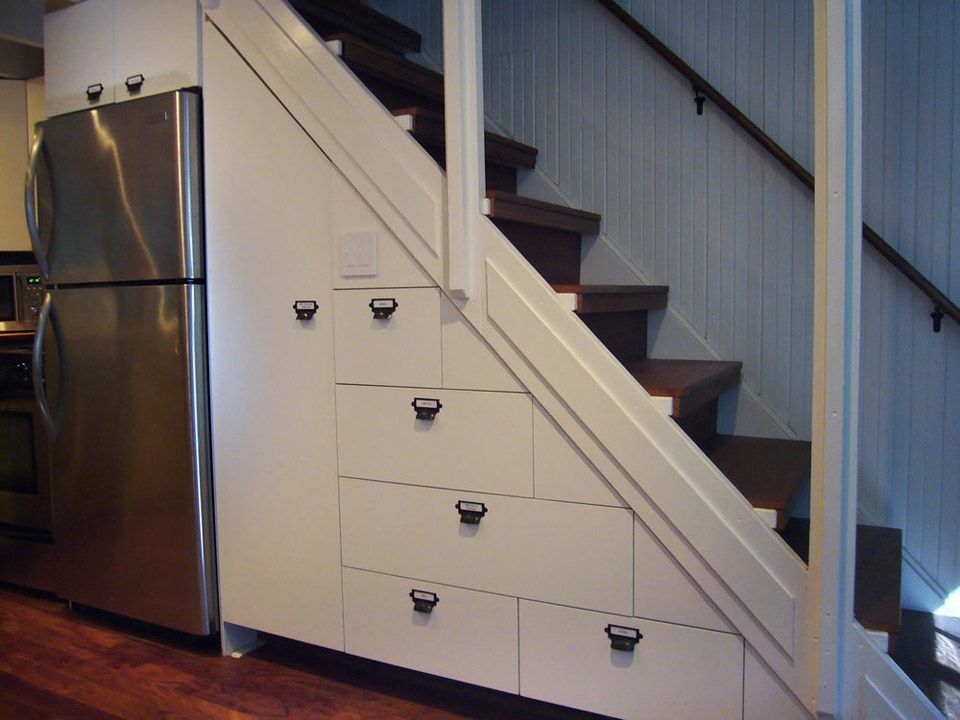 Under-stairs storage