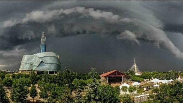 Storm in Winnipeg