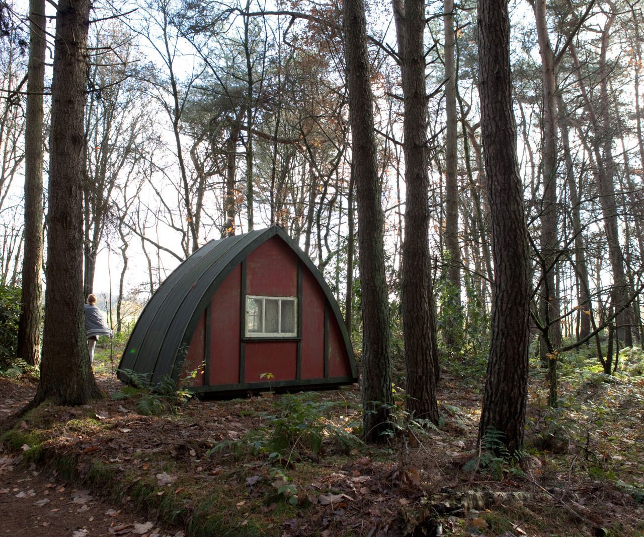 Small rounded A-frame