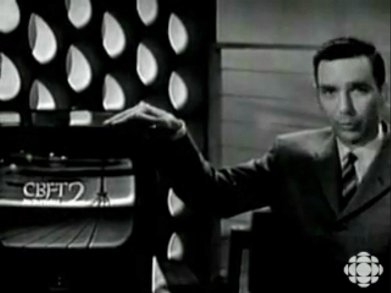 CBC’s first cross-country television transmission was on July 1, 1958, while the first colour television transmission in Canada was on July 1, 1966