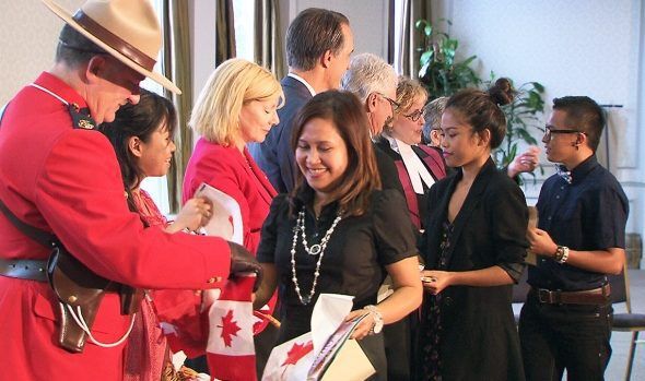Canada Day is when thousands of new citizens become sworn in as Canadians