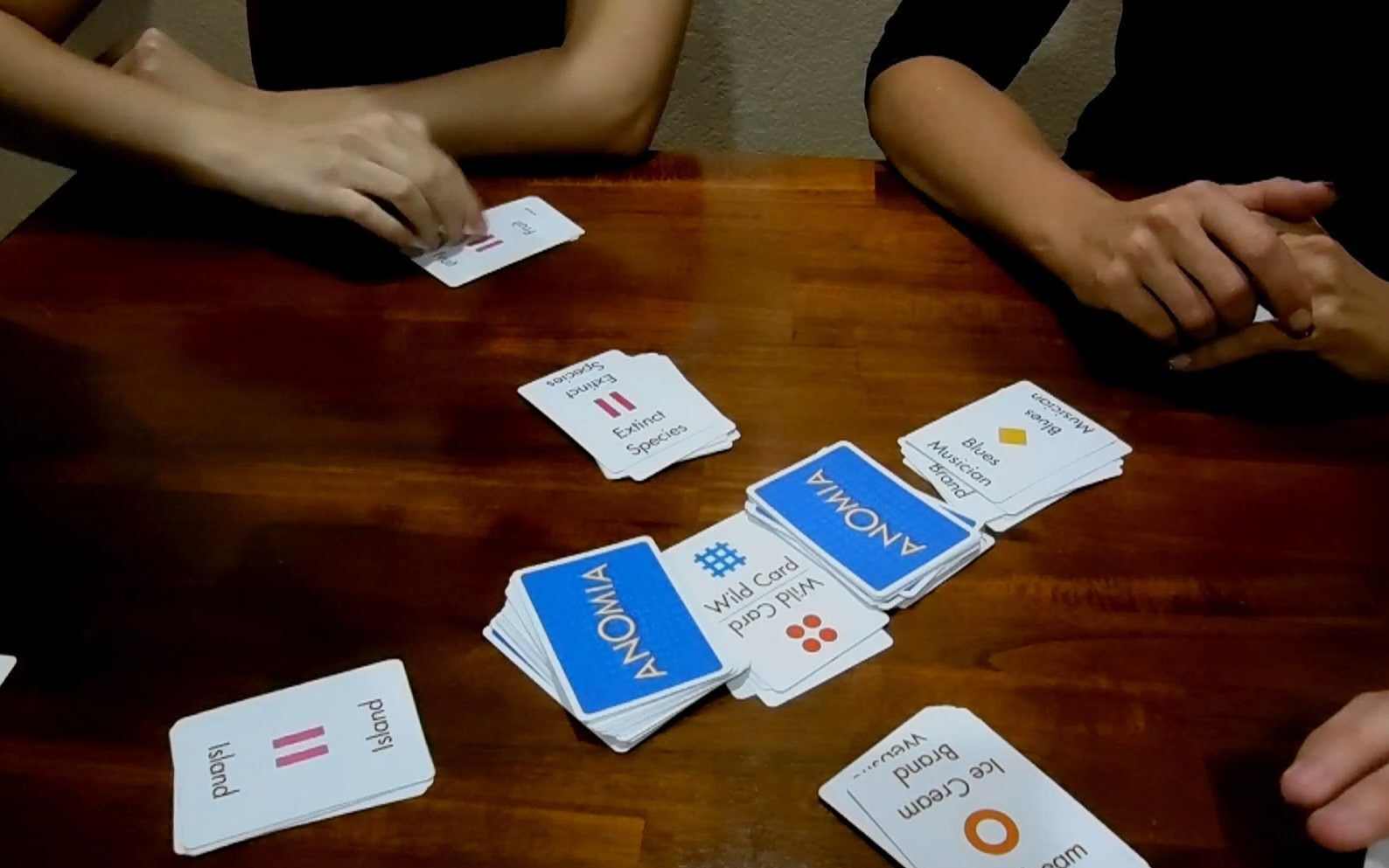 People playing Anomia