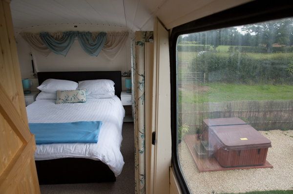 Betsy Blue double decker bus