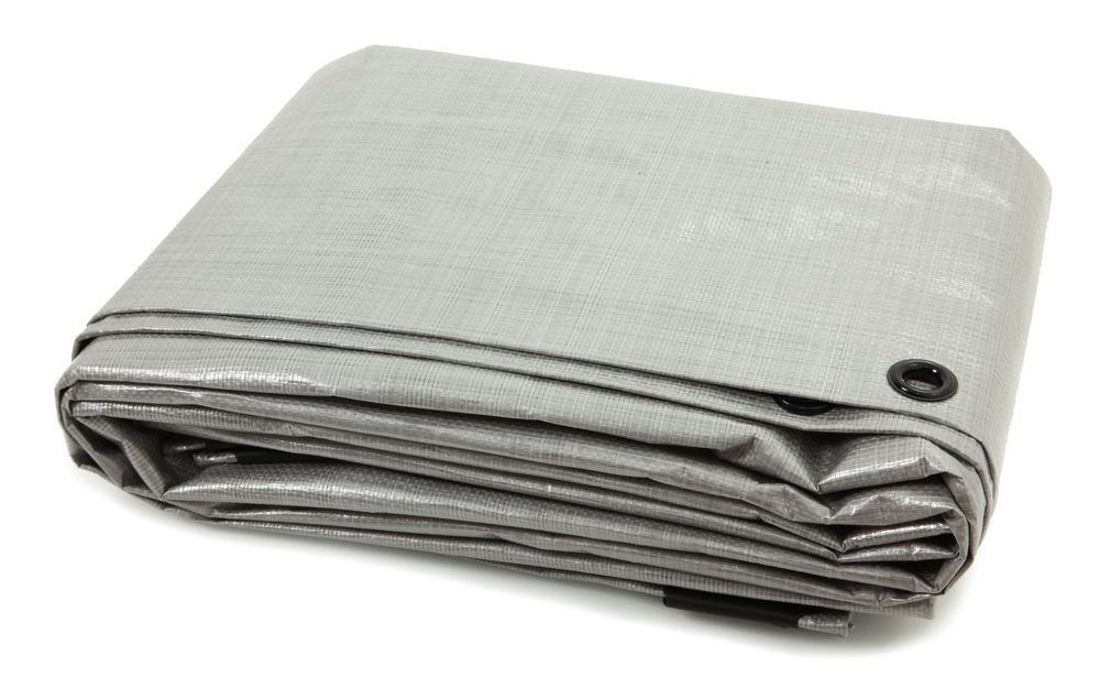 Plastic tarp
