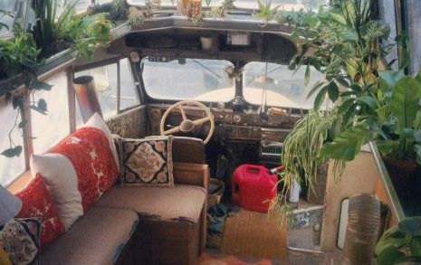 Beautiful bohemian bus