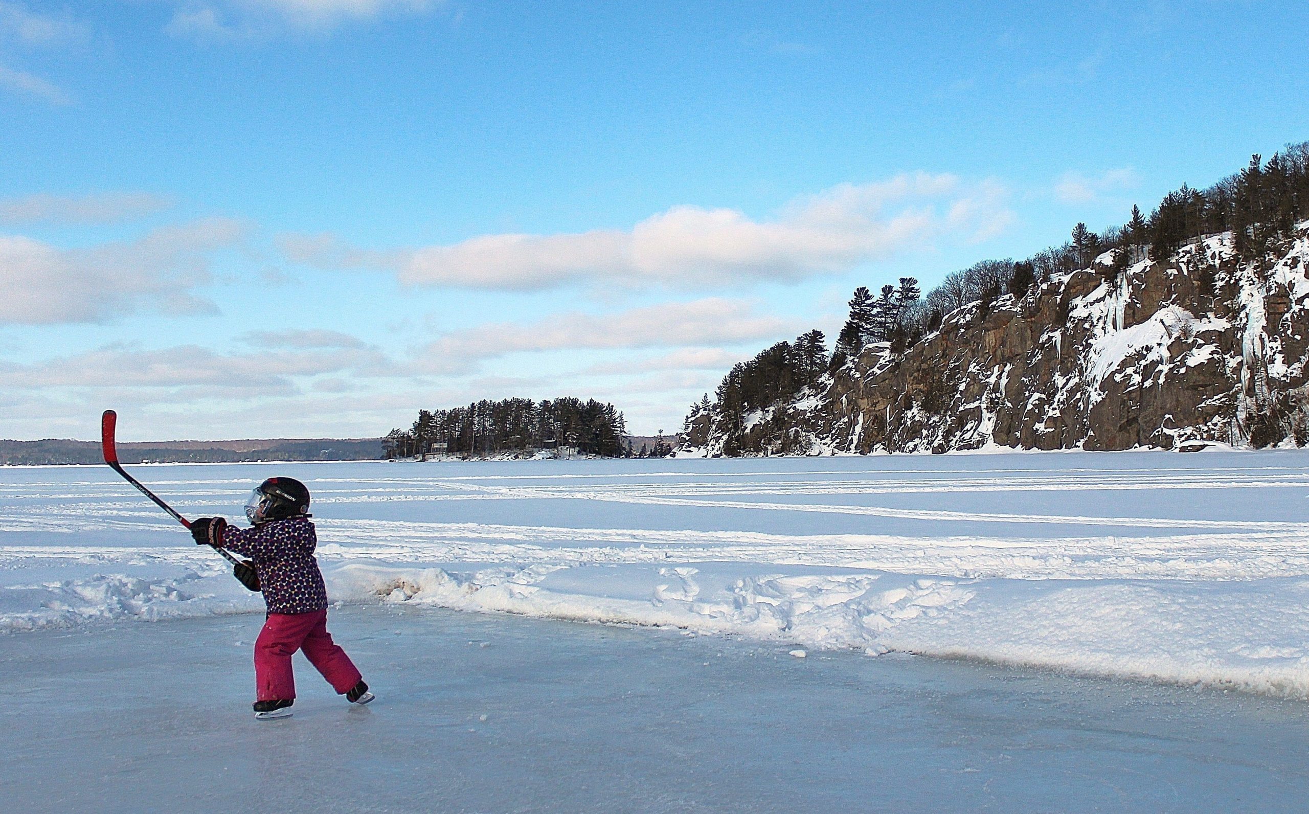 Pond hockey