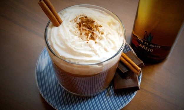 hot chocolate with tequila