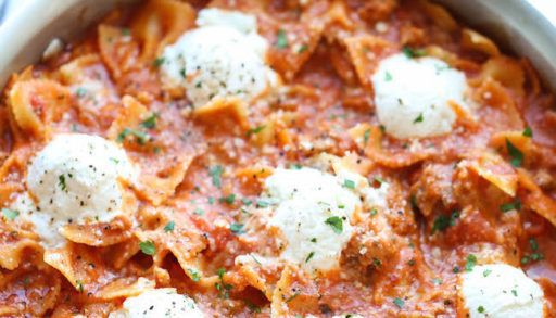 One-pot lasagna