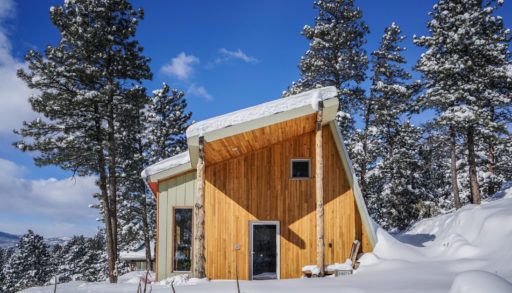 Exterior view of the cabin