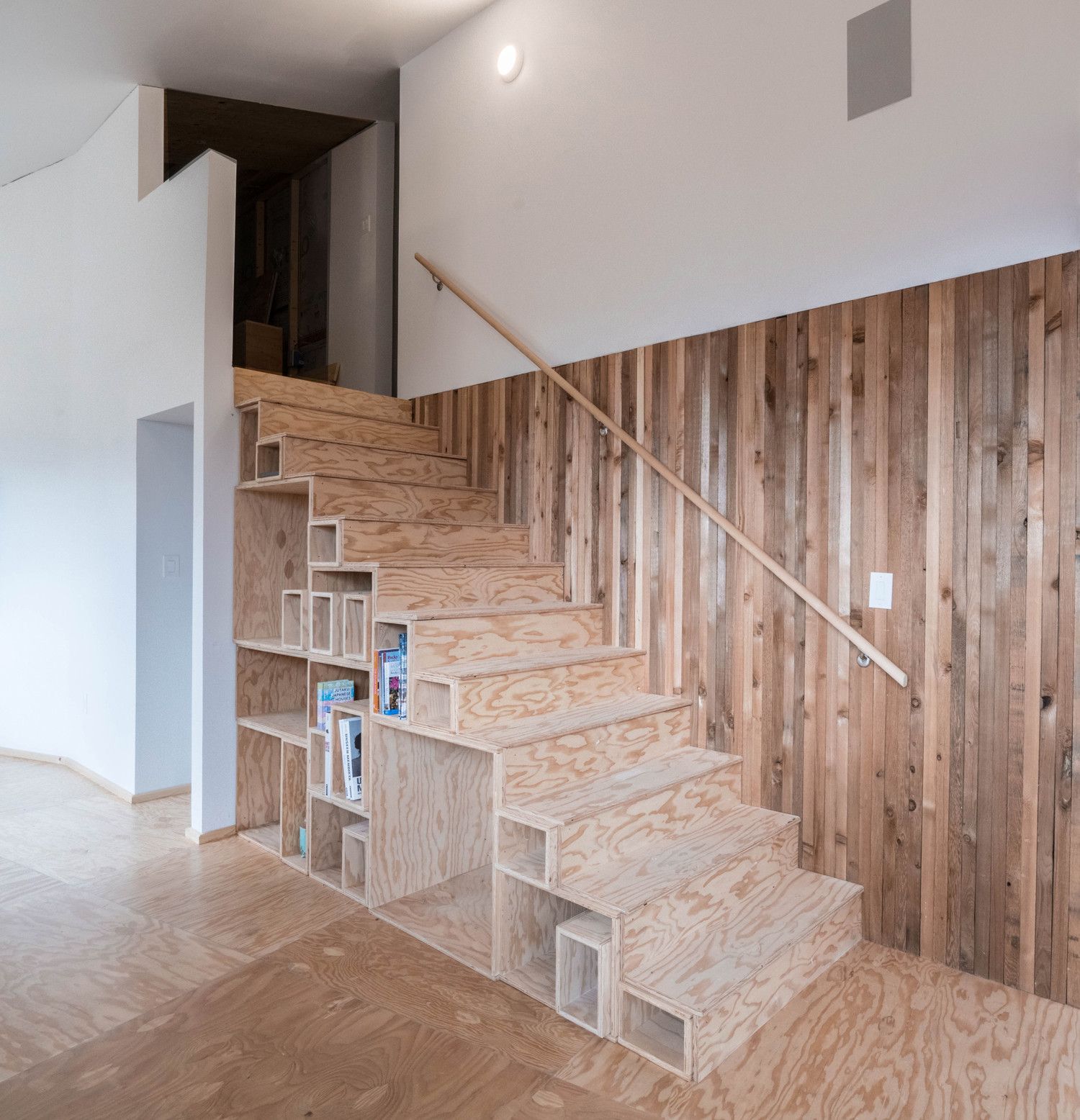 Staircase with storage