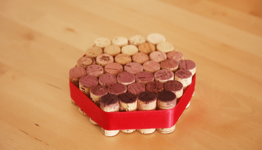 diy wine cork trivet