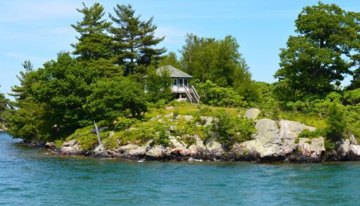 cottage on the water