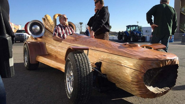 Motorized cedar car