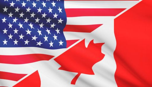 Canadian-US-flag-split