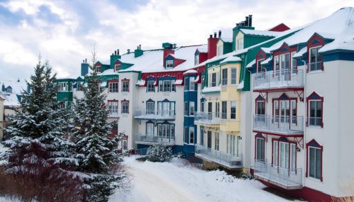 Mont-Tremblant in the winter