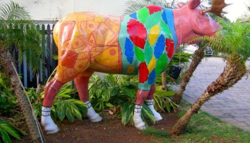 moose sculpture bermuda