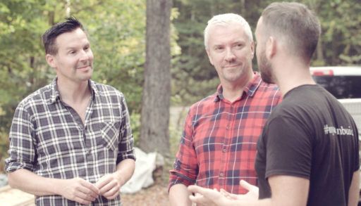 Colin and Justin car port