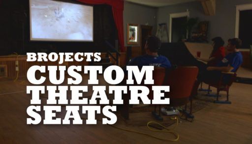 brojects custom theatre seats video