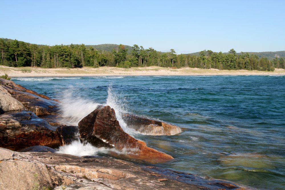 A coastal shot just south of Kathleen Cove