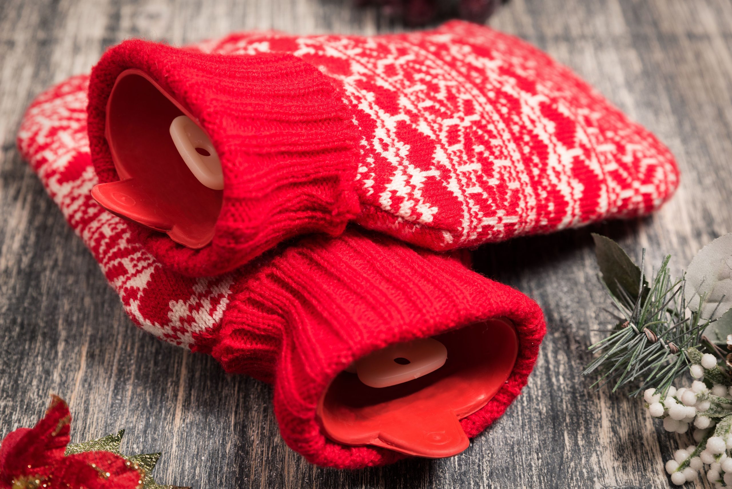 Hot water bottle pouch