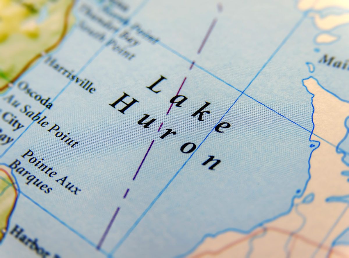 Lake Huron Map