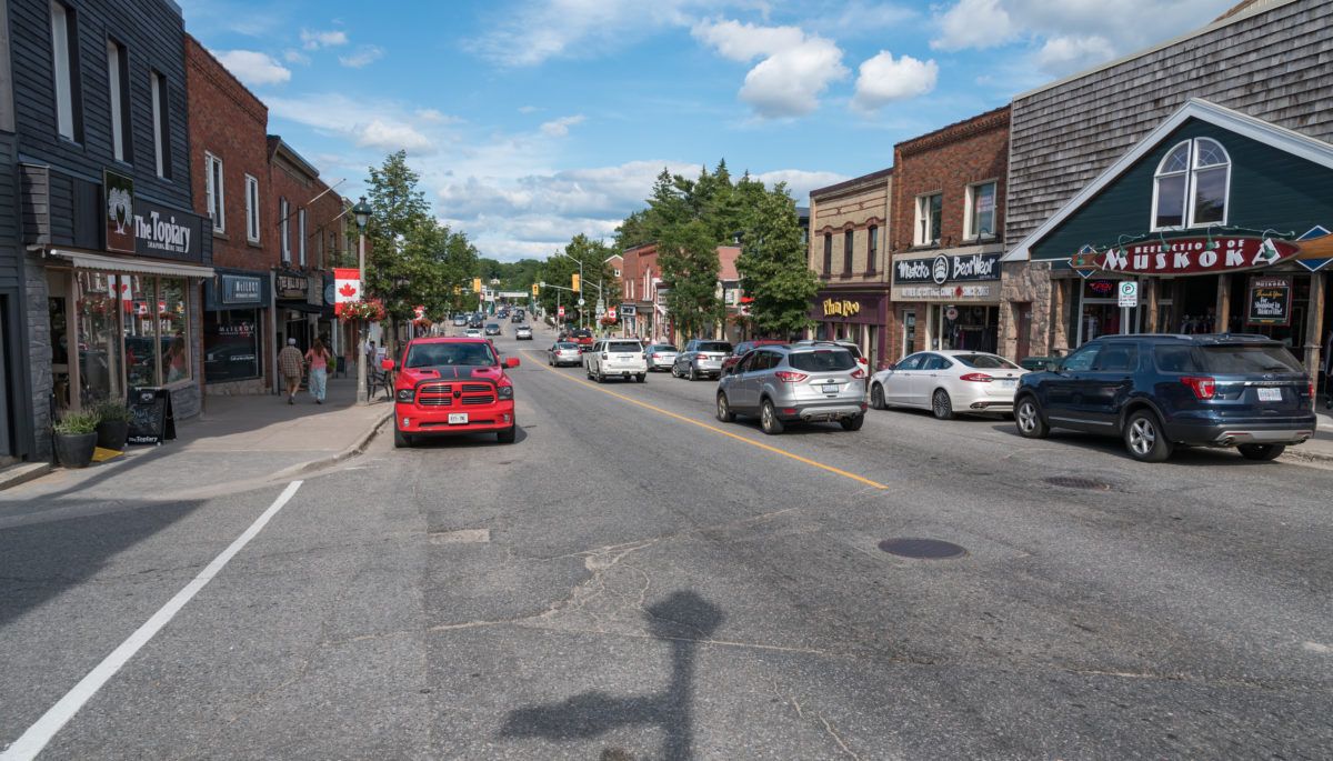 Huntsville-Ontario-downtown-core