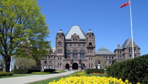 Ontario Legislature at Queen's Park