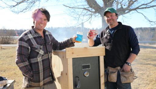 brojects-stand-outside-with-insulated-smoker