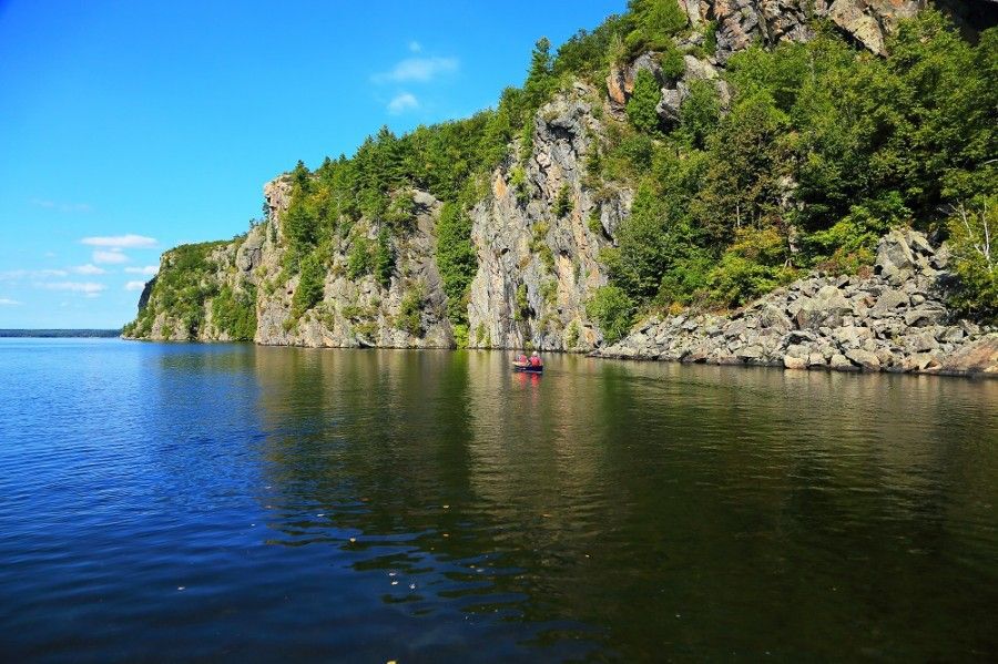 Mazinaw Rock at Bon Echo Provincial Park