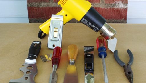 Tools used for glazing