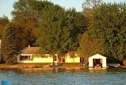 Cottage on waterfront property