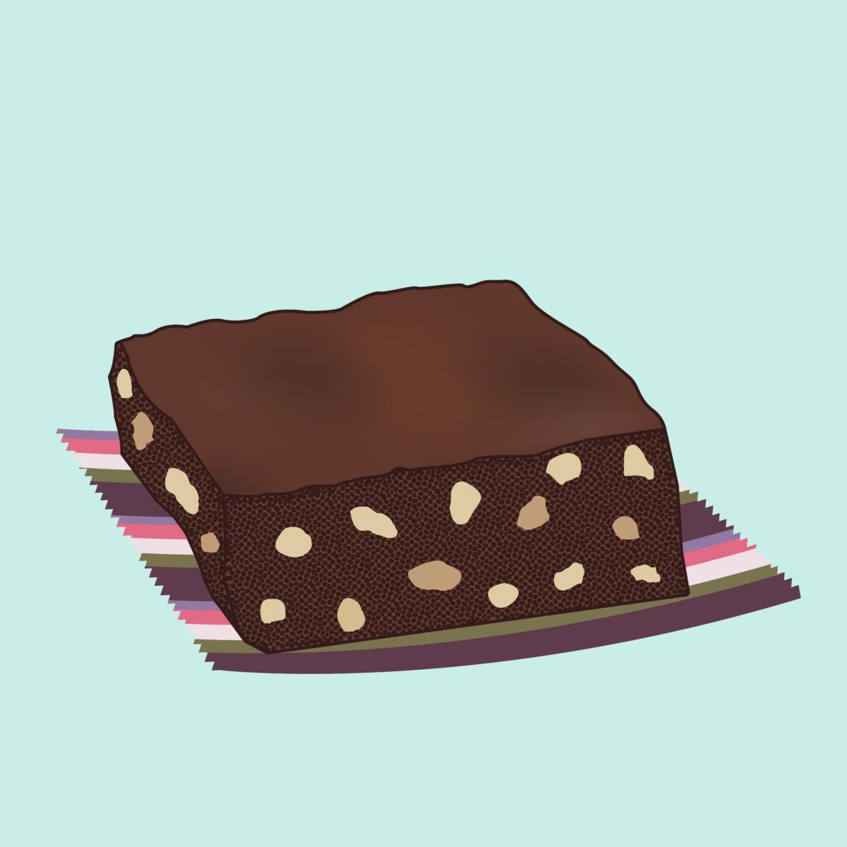 illustration-of-a-brownie