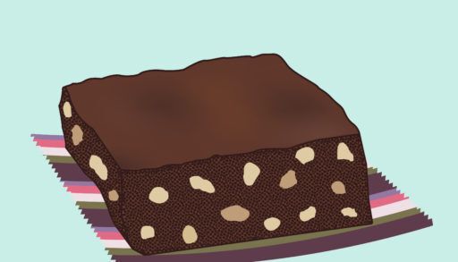 illustration-of-a-brownie