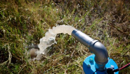 A well pump in cottage country.