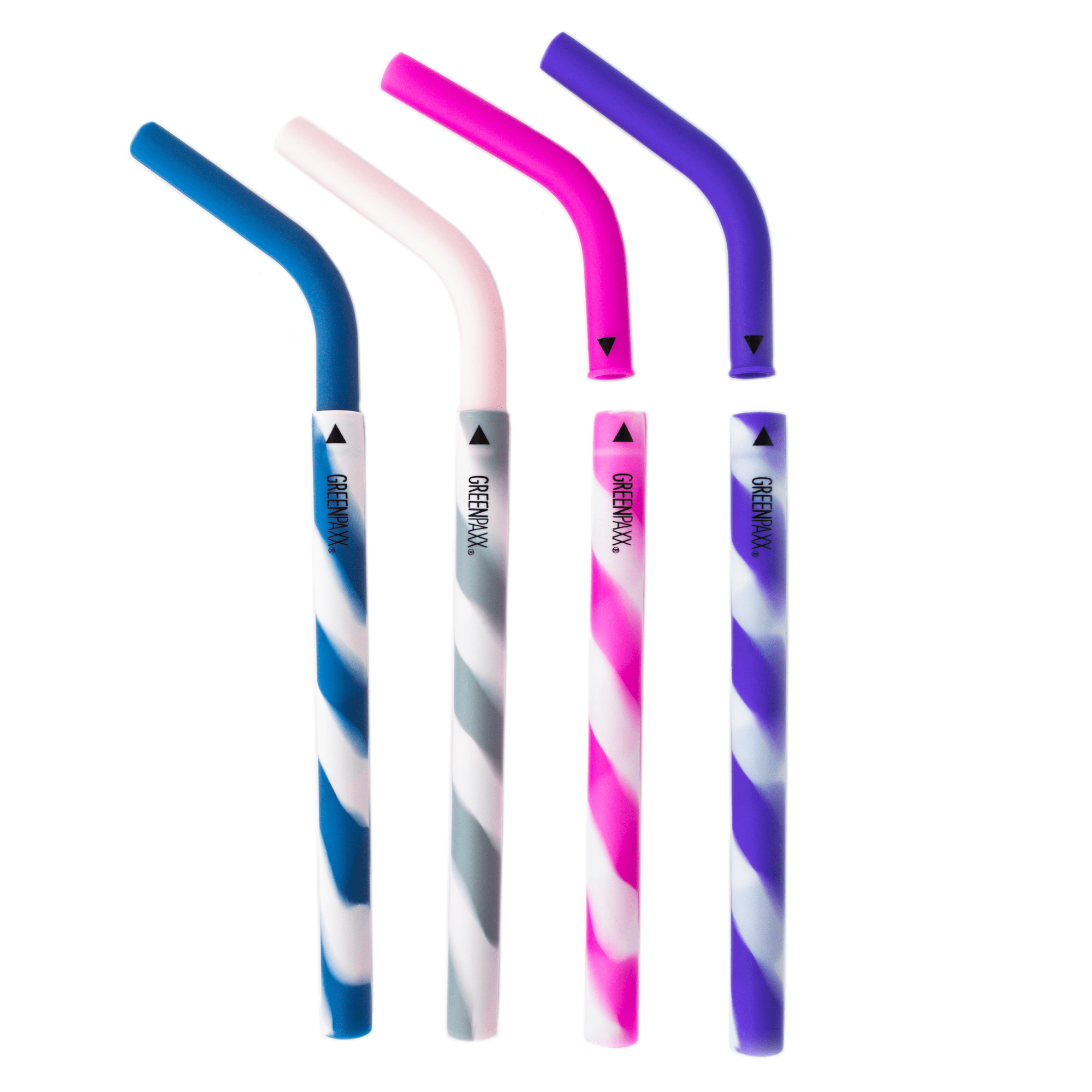 Reusable silicone straws
