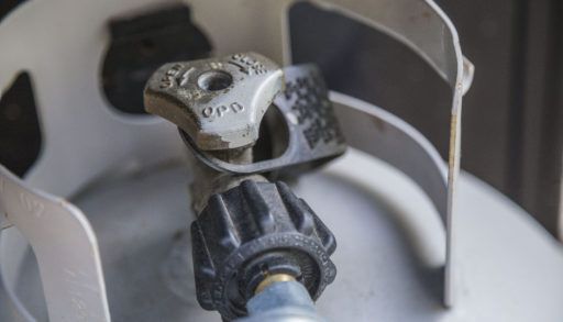 Propane cylinder valve