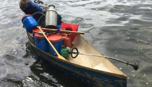 canoe packed for moving and later tax deduction