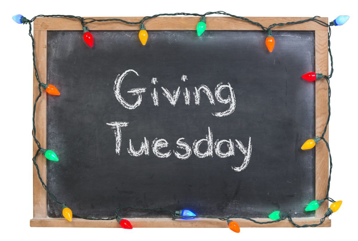 Giving Tuesday sign