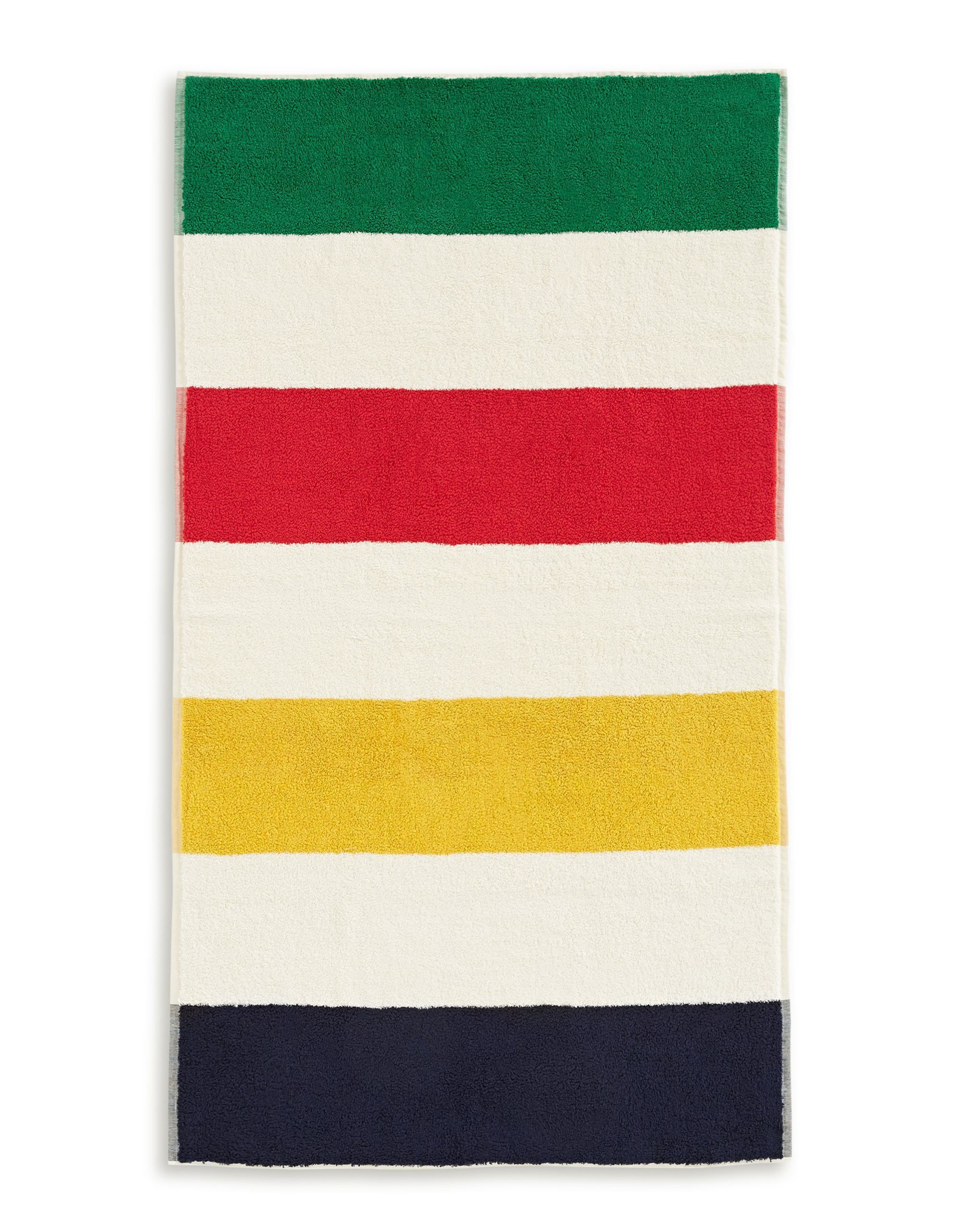 HBC stripe beach towel