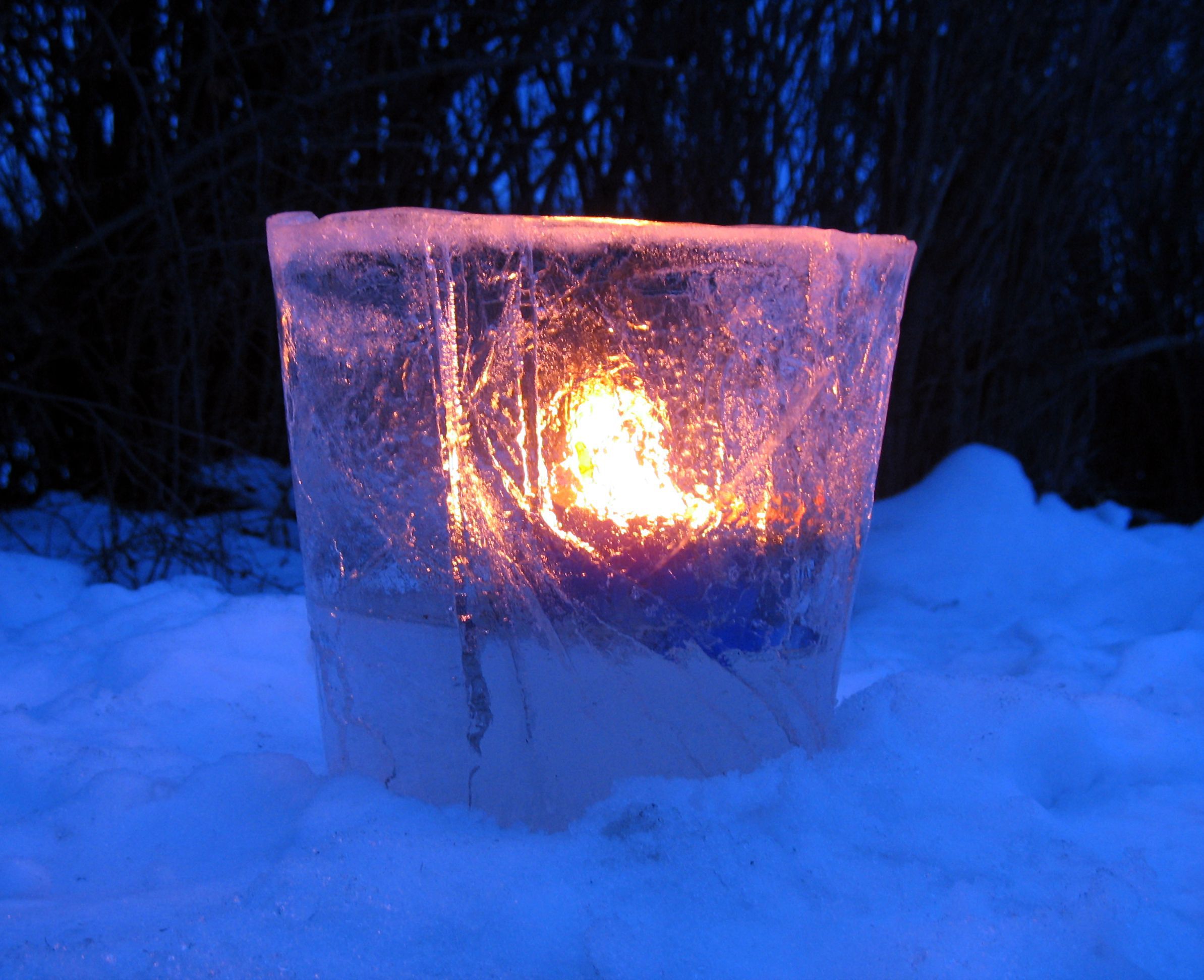 ice lantern