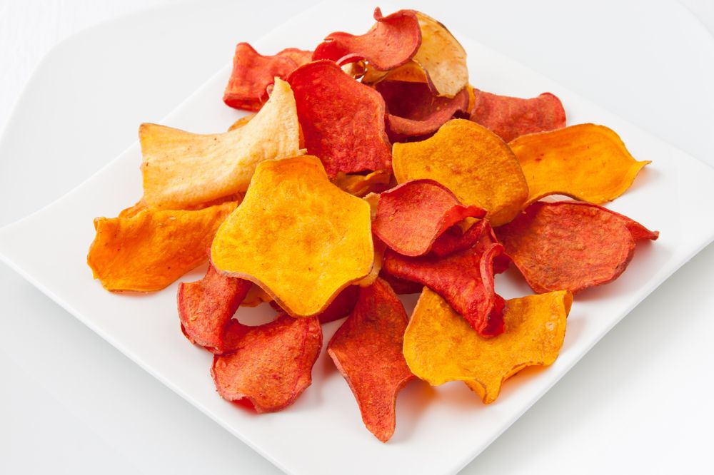 variety of potato chips
