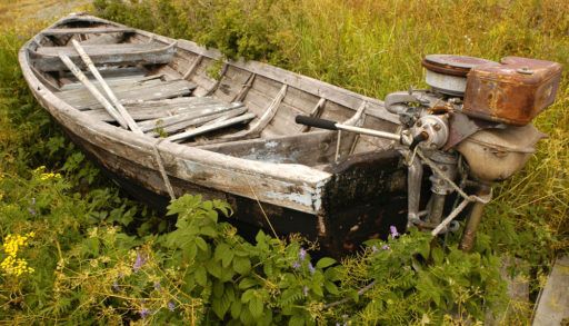 dispose old boat