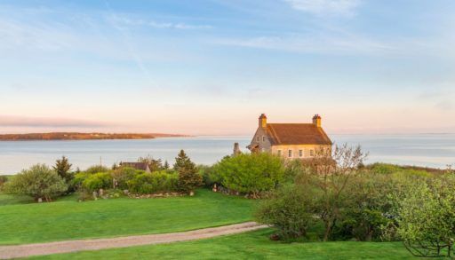View of chateau and property
