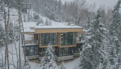 Cottage in the winter