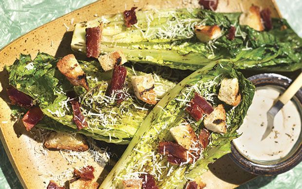 grilled Caesar salad