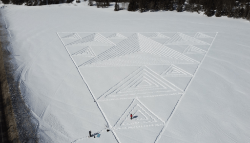 snowshoe art