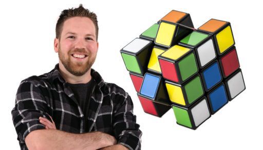 Cottage Coach and a Rubik's cube